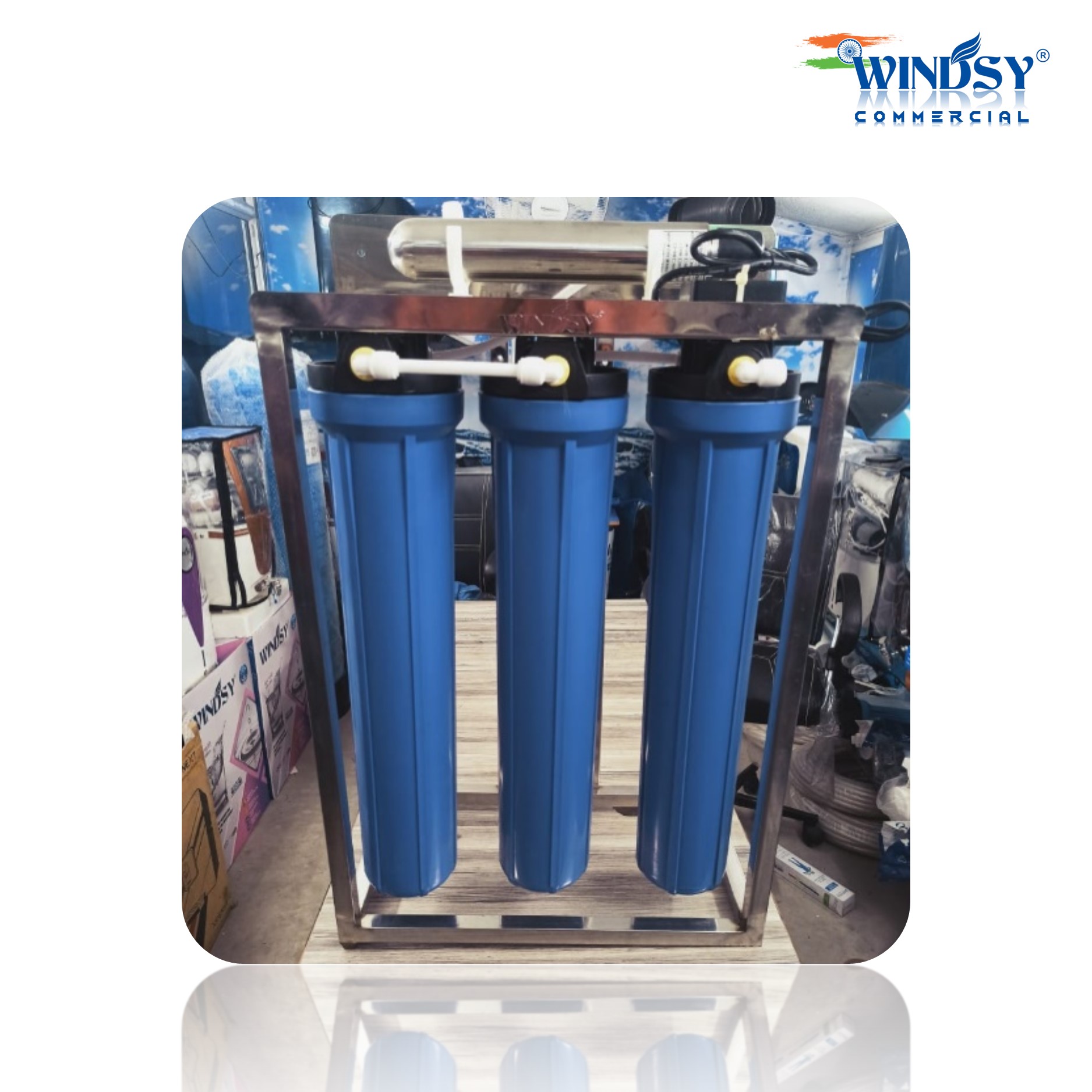 Commercial UV Water Purifier 250 LPH Windsy